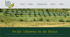 Desktop Screenshot of biooase.ch